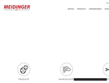 Tablet Screenshot of meidinger.ch